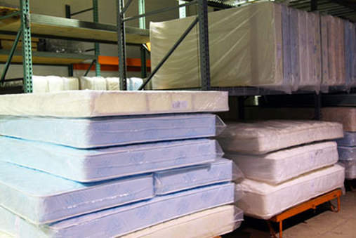 Elkhart Bedding : Warehouse Bedding Racks